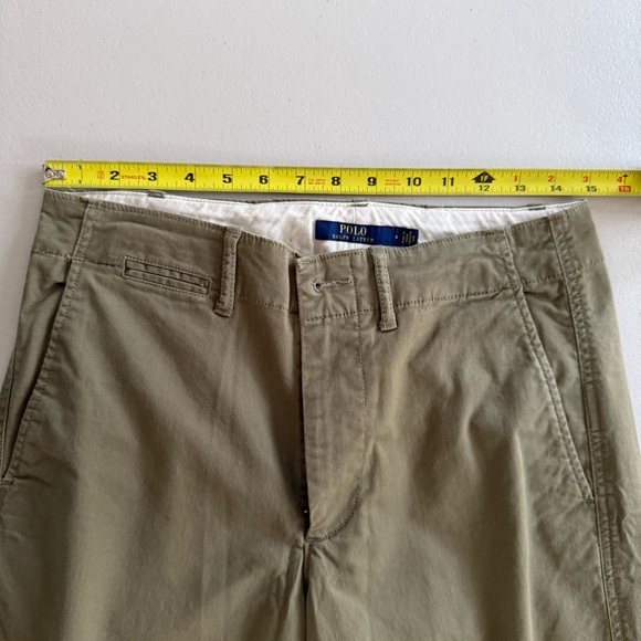 Polo Ralph Lauren Wide Leg Ankle Khaki Pants - Picture 3 of 9